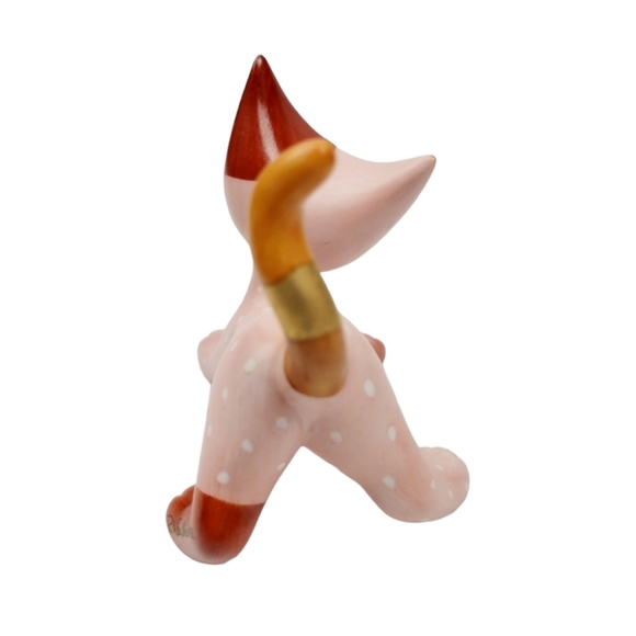 Pink Cat Figurine Lara by Goebel Rosina Wachtmeister - Picture 4 of 11